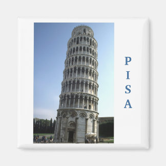 "Tower of Pisa, Italy" fridge magnet