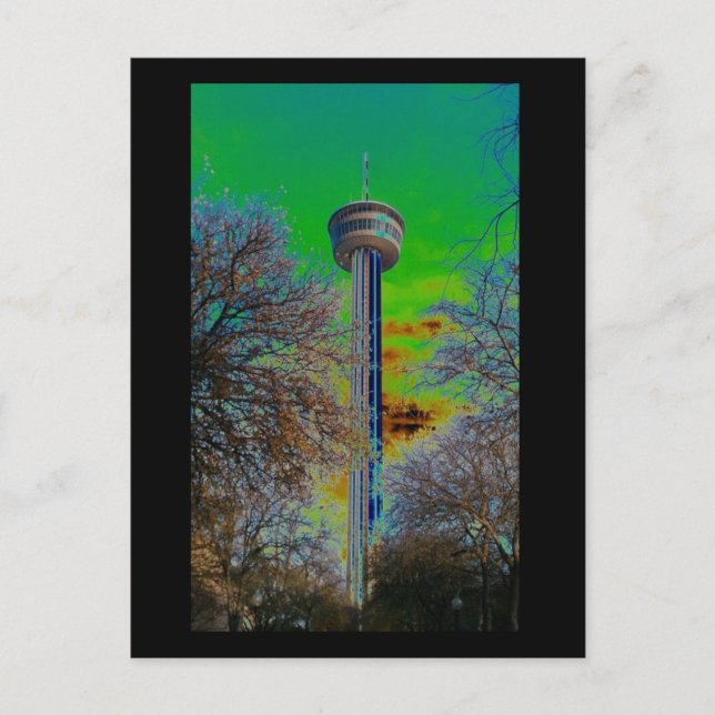 Tower of the Americas series Postcard (Front)