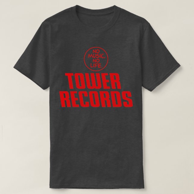 Tower Records T-Shirt (Design Front)