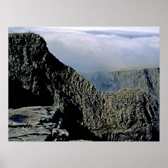 Tower Ridge Ben Nevis Scotland Poster (Front)