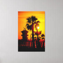 Tower Zero Sunset (Canvas 60" x 40") 