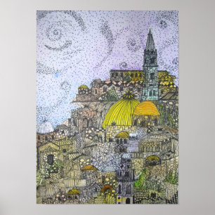 Towers And Domes Poster