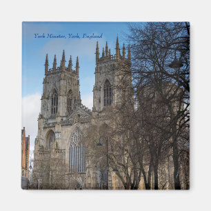 Towers of York Minster, England, Fridge Magnet