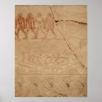 Towing a boat, from the Mastaba of Mereruka