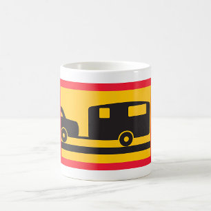 Towing A Caravan Coffee Mug