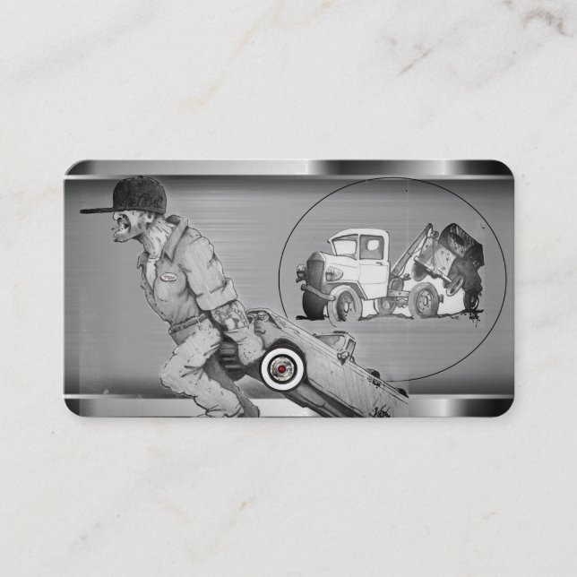 Towing  Business Card (Front)