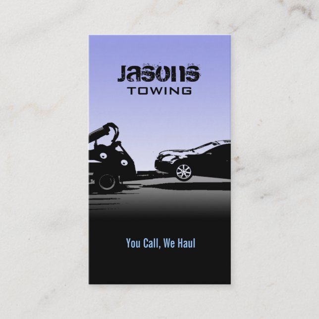 Towing Business Cards (Front)