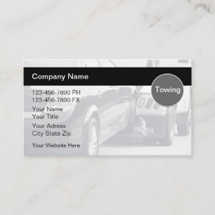 Towing Business Cards