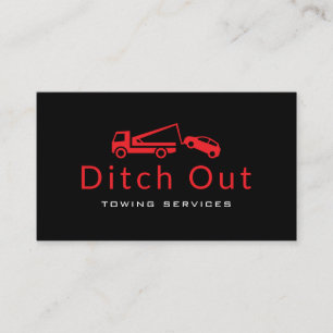 Towing Company Business Card