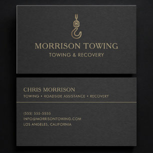 Towing Company Business Card