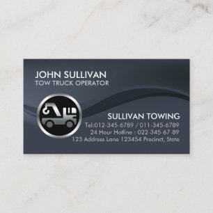Towing Tow Truck Auto Assist Business Card