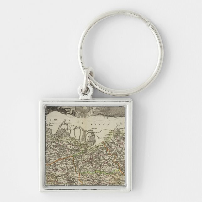 Town and Cities Key Ring (Front)