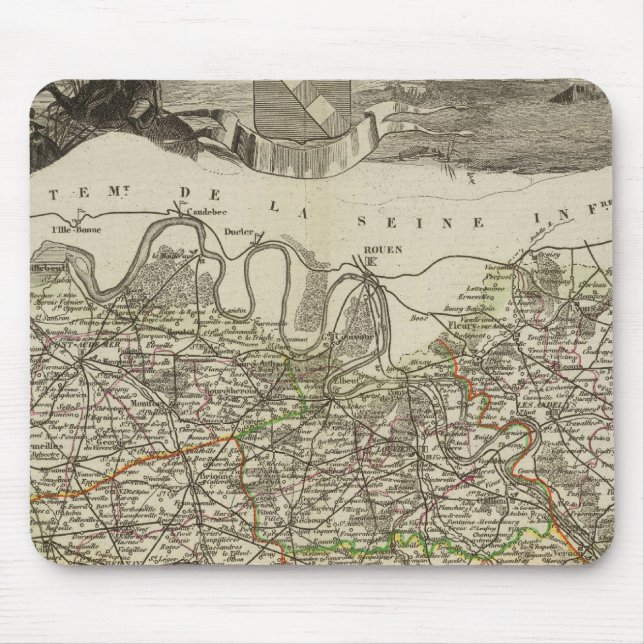 Town and Cities Mouse Pad (Front)