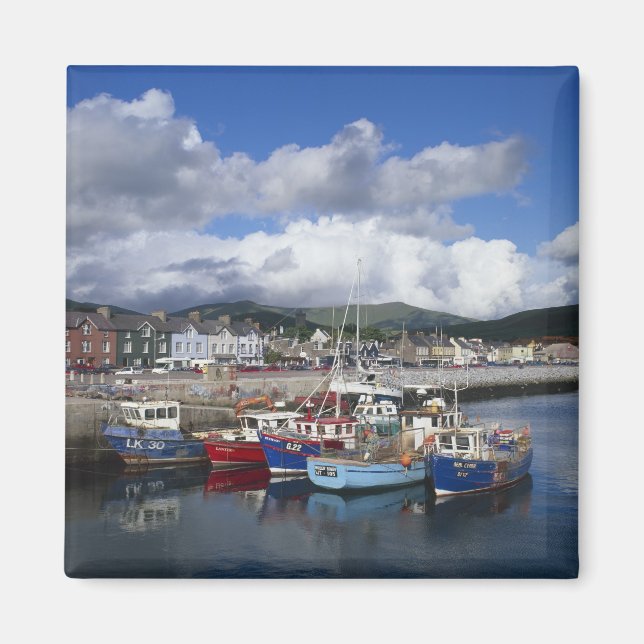 Town and Harbour, Dingle, County Kerry, Magnet (Front)
