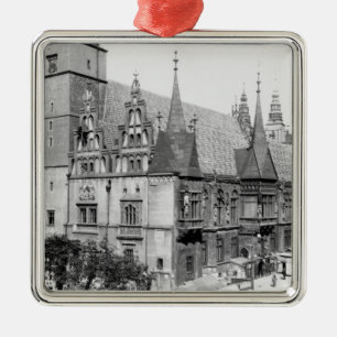 Town Hall, Breslau Poland, c.1910 Metal Tree Decoration