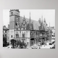 Town Hall, Breslau Poland, c.1910
