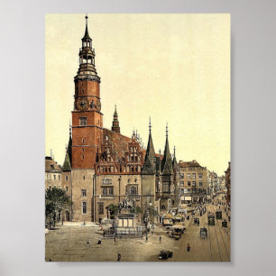 Town hall, Breslau, Silesia, Germany (i.e., Wrocla Poster
