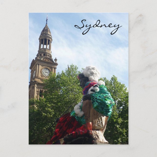 town hall sydney postcard (Front)