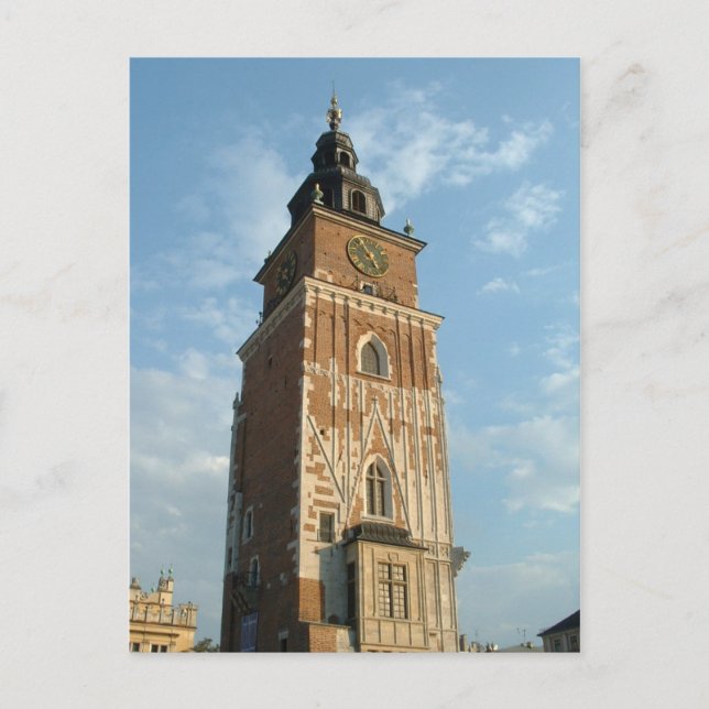 Town Hall Tower Postcard (Front)