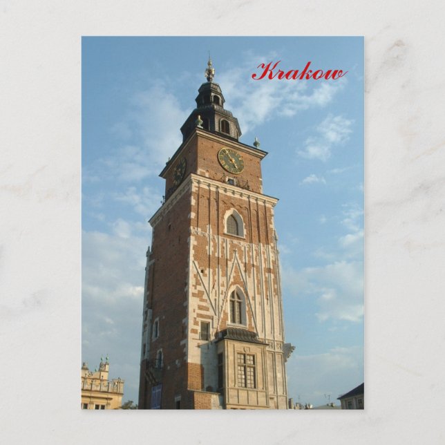 Town Hall Tower Postcard (Front)