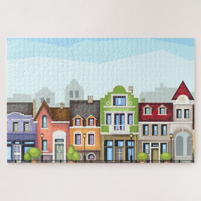 Town Jigsaw Puzzle (Horizontal)