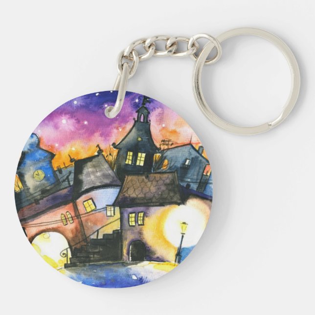 Town Key Ring (Back)