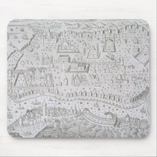 Town map of Constantinople, Turkey, c.1650 (engrav Mouse Pad