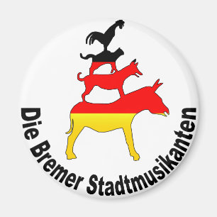 Town Musicians of Bremen Magnet