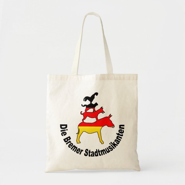 Town Musicians of Bremen Tote Bag (Front)