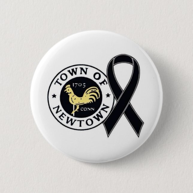 Town of Newtown Tribute Button (Front)