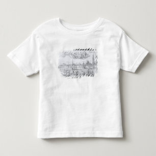 Town Plan of Antwerp, 1549 Toddler T-Shirt