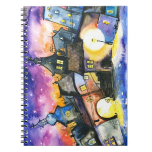 Town Spiral Notebook