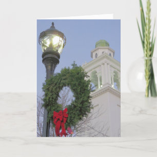 Town Square, Plymouth, MA Holiday Card