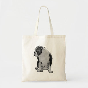 Town Stroll, Seated Buddy Tote Bag