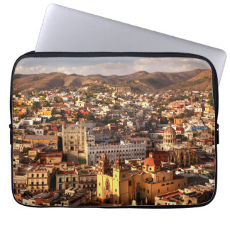 Town View From Above Laptop Sleeve