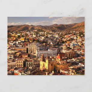 Town View From Above Postcard