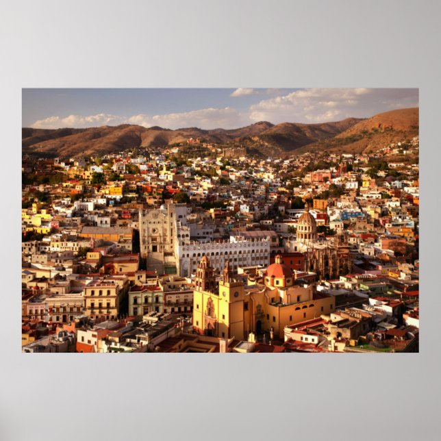 Town View From Above Poster (Front)