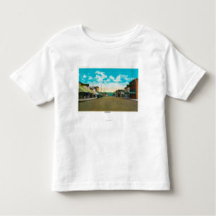 Town View of Anchorage, AlaskaAnchorage, AK Toddler T-Shirt