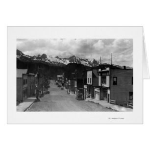 Town view of Cordova, Alaska Photograph