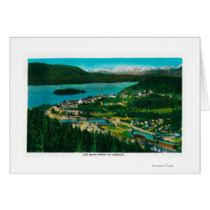 Town View of Cordova, AlaskaCordova, AK