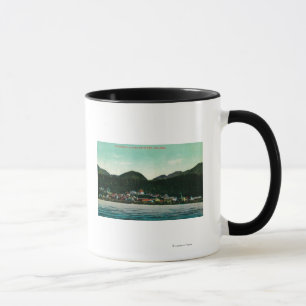 Town View of Ketchikan, Alaska from Steamer Mug