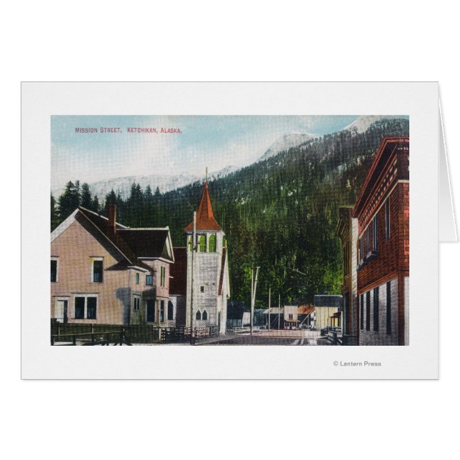 Town View of Mission StreetKetchikan, AK (Front Horizontal)