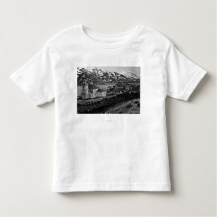 Town View of Unalaska, Alaska Photograph Toddler T-Shirt