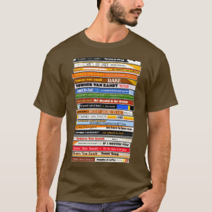 Townes Van Zandt The Singles Retro CD Stack T-Shirt