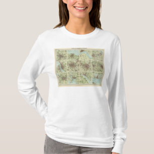 Towns of England & Scotland on a uniform scale T-Shirt
