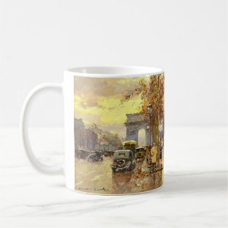 Townscape of Édouard Cortes Paris Coffee Mug