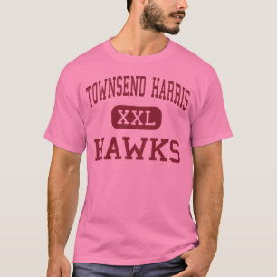 Townsend Harris - Hawks - High - Flushing New York T-Shirt
