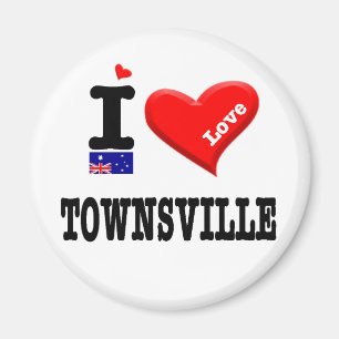 TOWNSVILLE - I Love Magnet