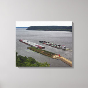 Tows Passing Canvas Print