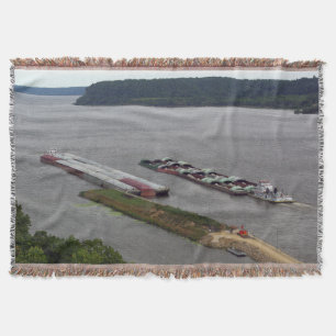 Tows Passing woven blanket